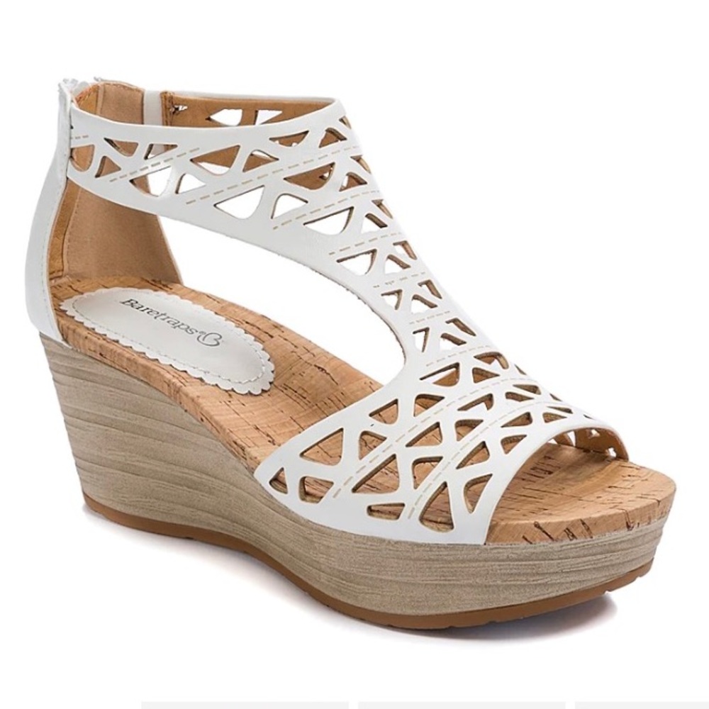 NEW Baretraps Miriam Wedge Sandals